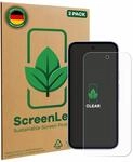 ScreenLeaf 2 St&uuml;ck Schutzfolie f&uuml;r Google Pixel 9a [nachhaltiger Displayschutz,