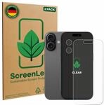 ScreenLeaf 2 St&uuml;ck Schutzfolie f&uuml;r Apple iPhone 17 (Display+Kamera) [nachhaltiger