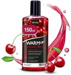 JOYDIVISION WARMup 150 ml Massageliquid mit Fruchtiger Kirsch Duft & Geschmack I