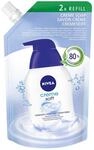 NIVEA 4er Pack Fl&uuml;ssige Creme-Seife Nachf&uuml;llbeutel, 4 x 500 ml Beutel, Creme...