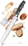 R&Ouml;SLE Brotmesser WOLFGREY 22 cm &ndash; Brotschneidemesser & Brotmesser...
