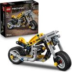 LEGO Technic Gelbes Motorrad - Spielzeug Fahrzeug Modellbau mit...