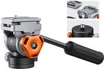 Stativkopf, K&F CONCEPT FH-03 Fluidkopf,Stativkopf f&uuml;r Stativ,Videokopf mit