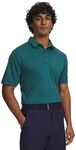 Under Armour Herren Tech Golf Polohemd, Rack Green/Pitch Gray/Pitch Gray, XXL EU