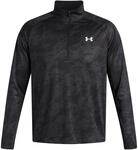 Under Armour Herren Tech 2.0 1/2 Zip, (007) schwarz/wei&szlig;, M