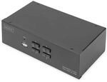 DIGITUS KVM-Switch 4-Port 4K HDMI Dual-Display KVM-Umschalter