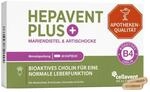 Hepavent PLUS &ndash; Cholin Kapseln &ndash; Mariendistel Artischocke L&ouml;wenzahn &ndash;...