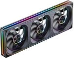 Jonsbo ZA‑360B 360 mm ARGB PWM L&uuml;fter &ndash; Single‑Frame, Schwarz &ndash; leise &