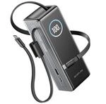 Powerbank EcoFlow Rapid 25000mAh 170W c/Cabo Prateada