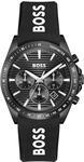 BOSS Chronograph Quarz Uhr f&uuml;r Herren Kollektion Strike Chrono mit Edelstahl- oder