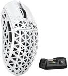 MAMBASNAKE M5 Ultra Carbon Fiber 8000Hz Kabellose Gaming-Maus mit Bis zu 42000 DPI,