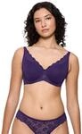 Triumph Women's Amourette W01 Bra, Royal Purple, 90C