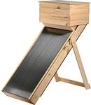 dobar&reg; Solar-Trockner aus Holz stehend f&uuml;r Obst und Gem&uuml;se - Gro&szlig;er D&ouml;rr-Schrank