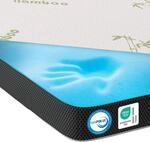 MKS.&reg; Gel Topper 120x200 cm, H2 H3 Matratzentopper mit 7 cm Gel-Memory-Schaum,