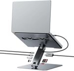 BENFEI Laptop St&auml;nder mit 7-in-1 USB C Dockingstation &ndash; HDMI (4K@60Hz), 1&times;SD&