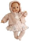 Schildkr&ouml;t Schnullerbaby Amy 45 cm (Puppe mit Malhaar und blauen Schlafaugen, Baby