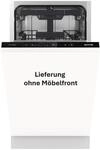 Gorenje GV561C10 Vollintegrierbar Geschirrsp&uuml;ler/45 cm/5 Programme/10 Ma&szlig;gedecke/15