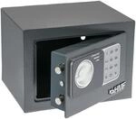 HMF 46126-11 Safe Tresor klein mit Zahlenschloss, M&ouml;beltresor | 23 x 17 x 17 cm 