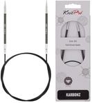 KnitPro Karbonz Rundstricknadel 16" (40cm) | 3,5mm