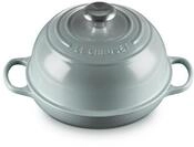 Le Creuset Signature Brot Br&auml;ter aus Gusseisen, 24 cm, Sea Salt