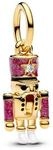 PANDORA Beweglicher Nussknacker Charm-Anh&auml;nger 763583C01 Charm Anh&auml;nger