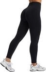 SMILODOX Leggings Damen Yune, Scrunch und Batik Optik mit Seamless Naht und...