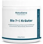 NatuGena Bio 7+6 Kr&auml;uter &ndash; 13 Kr&auml;utermischungen | 150 g Pulver | 60 Tage 