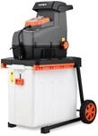 FUXTEC Elektro Gartenh&auml;cksler FX-EGH2800B, Walzenh&auml;cksler mit 2800W Leistung und