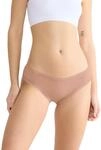 Sloggi Damen Unterhose GO Crush Hipster, 3-Pack, XS, Cameo Brown