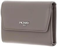 Picard Leder Geldb&ouml;rse Bingo Flap Wallet Gravel Taupe