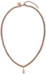 Purelei Droplet Kette &ndash; Doppelstrang-Halskette aus Edelstahl, 18K vergoldet,
