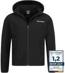 Kirkjub&oslash;ur&reg; Hestur Herren SOFTSHELLjacke 10.000 mm Wassers&auml;ule, mit Kapuze und