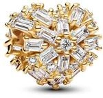 PANDORA Funkelndes Herz Charm 764240C01 Charm Anh&auml;nger