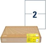 AVERY Zweckform 8026 Versandetiketten (600 Klebeetiketten A5, 210x148mm auf A4,
