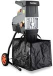 FUXTEC Elektro Gartenh&auml;cksler FX-EGH2800T, Walzenh&auml;cksler mit 2800W Leistung, max.