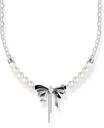 THOMAS SABO Damen-Kette 925er Silber, Emaille S&uuml;&szlig;wasserperle One Size 89200286
