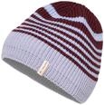 VAUDE M&uuml;tze Melbu Beanie IV | Strickbeanie mit Streifenmuster, Fleeceband innen,