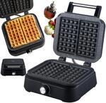 Waffeleisen Belgische Waffel doppelt - XXL Platten 1.500 Watt 95&deg;C-205&deg;C