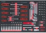 KS Tools SCS 1/4' Steckschl&uuml;ssel-Satz, 95-tlg. in 1/1 Systemeinlage