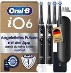 Oral-B iO Series 6 Plus Edition Elektrische Zahnb&uuml;rste, Doppelpack mit 4