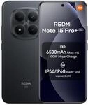 XIAOMI REDMI Note 15 Pro+5G Smartphone 8+256GB 6500mAh 200MP Kamera Schwarz