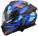 LS2, Integraler Motorradhelm STREAM II MIKA Black Blue, L