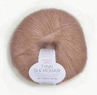 Sandnes Garn Tynn Silk Mohair col.3511 powder pink ca.212 m 25 g