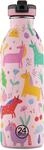 24BOTTLES Kids - Trinkflasche Kinder mit Strohhalm 500 ml, Trinkflasche Edelstahl