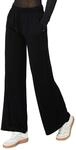 Nur Die Wide Pants mit weitem Bein-Schnitt lockere Passform Kordelzug Verstellbarer
