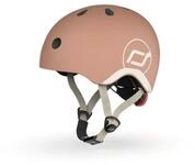 Scoot & Ride - XXS - S size kids helmet (MOCHA)
