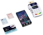 Theo Klein 7274 PoS Terminal und Kinder Handy Smartphone Mit Licht, Sound und