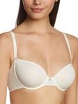 BeeDees Damen T-Shirt BH Pure Day W , Gr. 85F, Elfenbein (VANILLE GT)