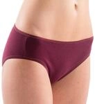 HERMKO 1031 Damen Midi Slip aus 100% Bio-Baumwolle, Unterhose ab Fabrik,
