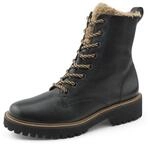 Paul Green Damen Schn&uuml;rbootie mit Warmfutter, Frauen Schn&uuml;rstiefeletten,Warm